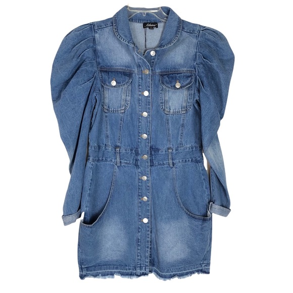 Athina denim dress - Picture 2 of 6